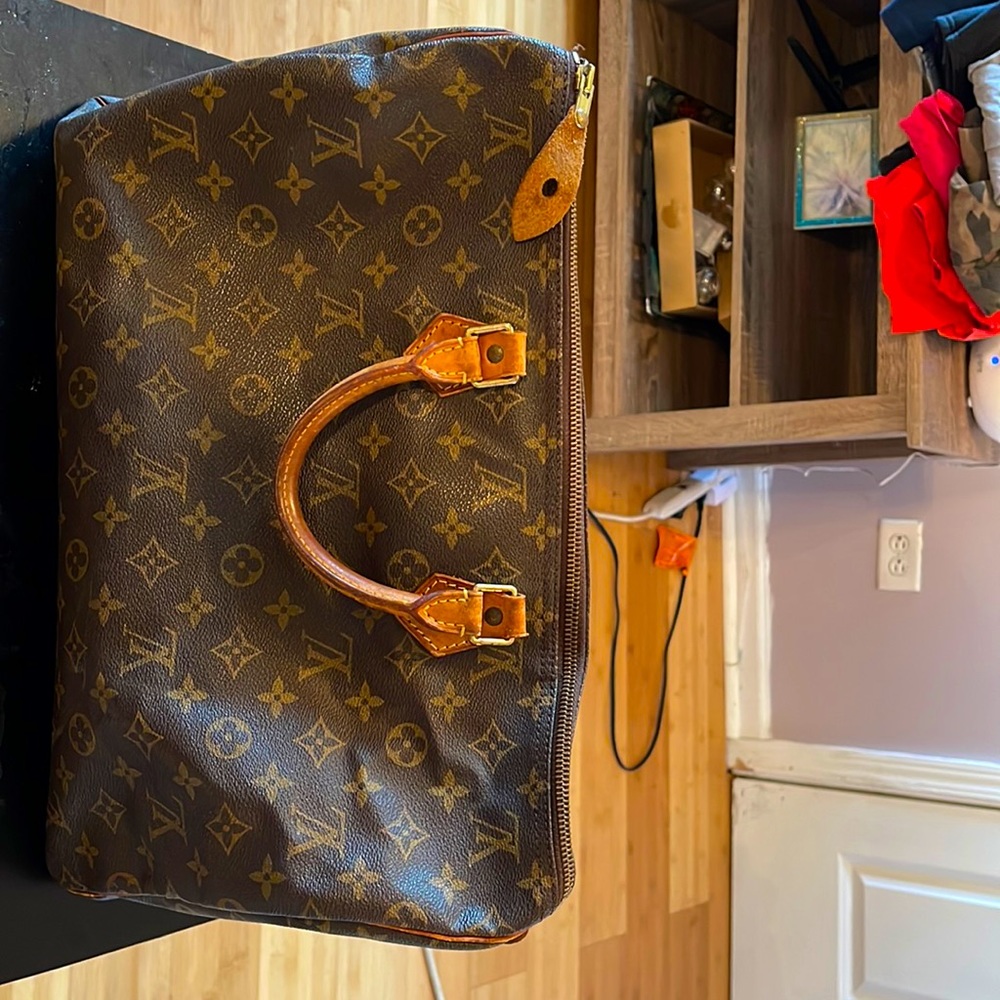 Louis Vuitton handbags brown